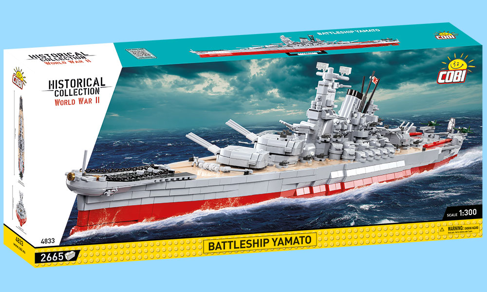 Bausteinset Battleship Yamato
